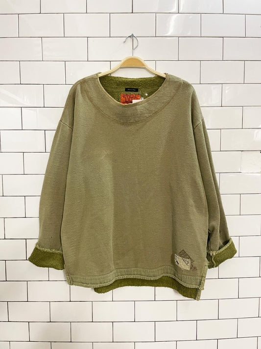 vintage 90s replay surplus grunge sweatshirt - good market thrift store