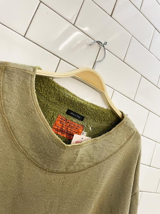 vintage 90s replay surplus grunge sweatshirt - good market thrift store