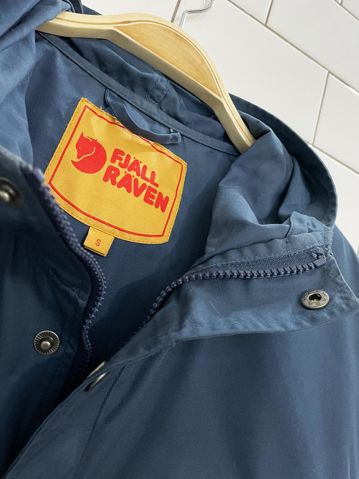 fjällräven greenland G-1000 full zip + snap button jacket