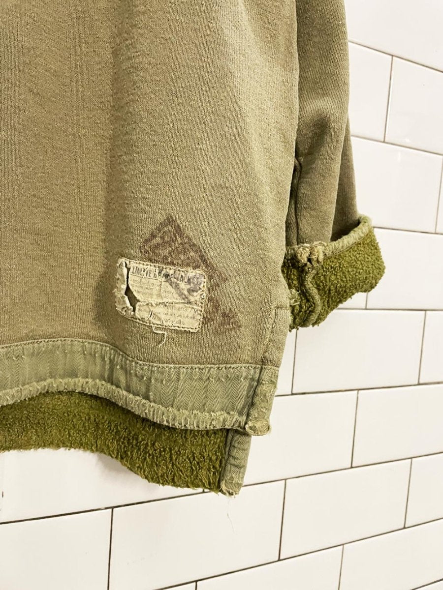 vintage 90s replay surplus grunge sweatshirt - good market thrift store