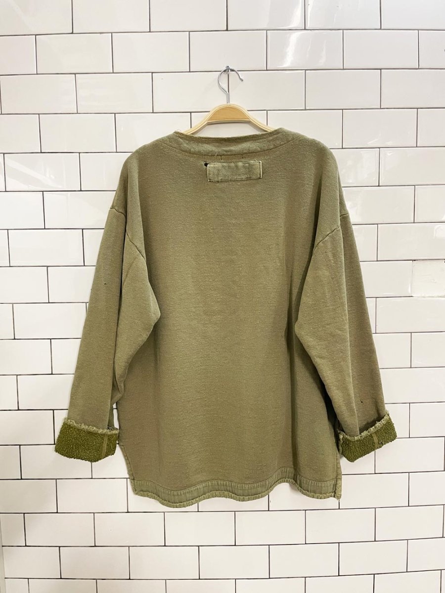 vintage 90s replay surplus grunge sweatshirt - good market thrift store