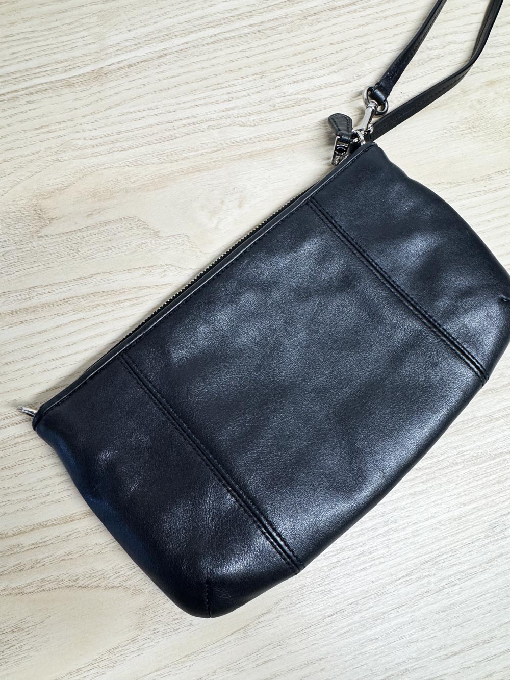 y2k coach madison leather wristlet mini bag