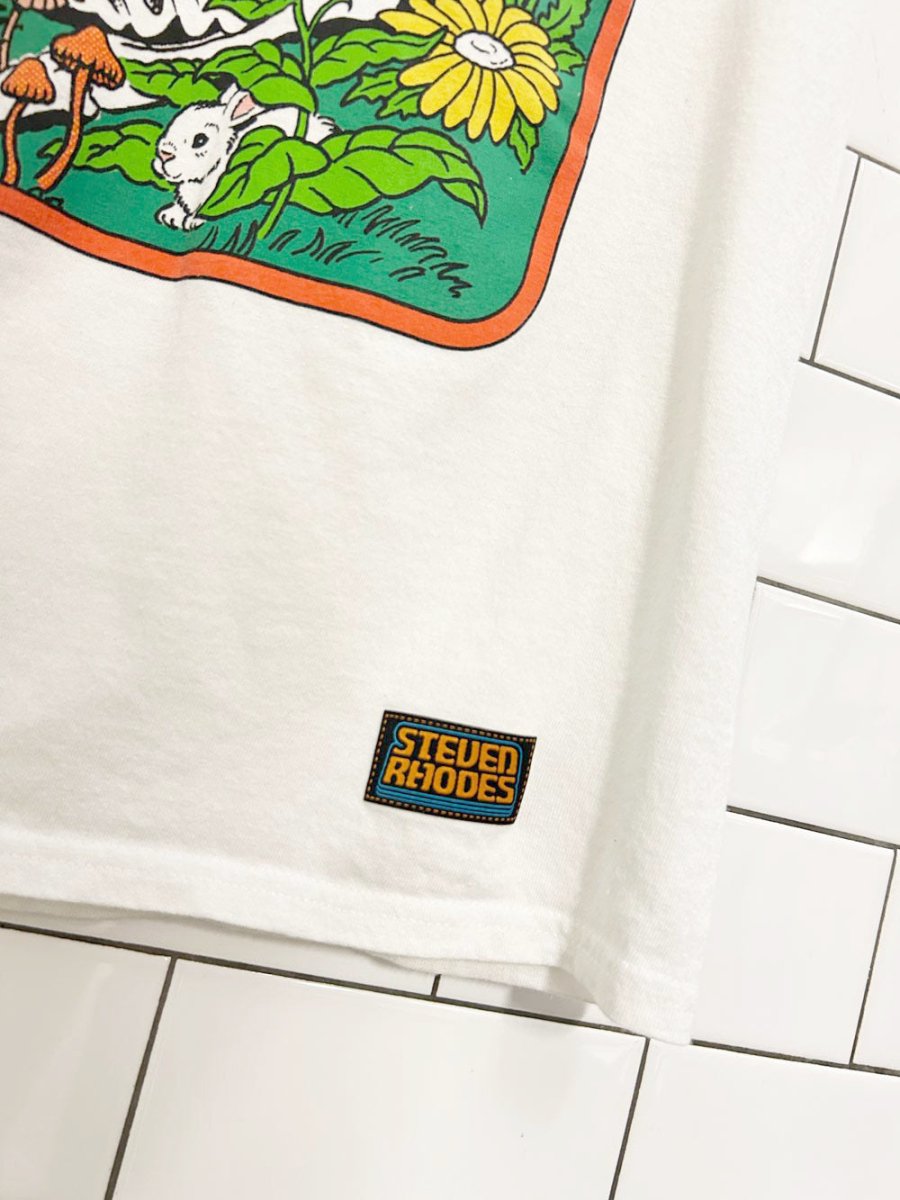 steven rhodes learn about recycling graphic tee - good market thrift store