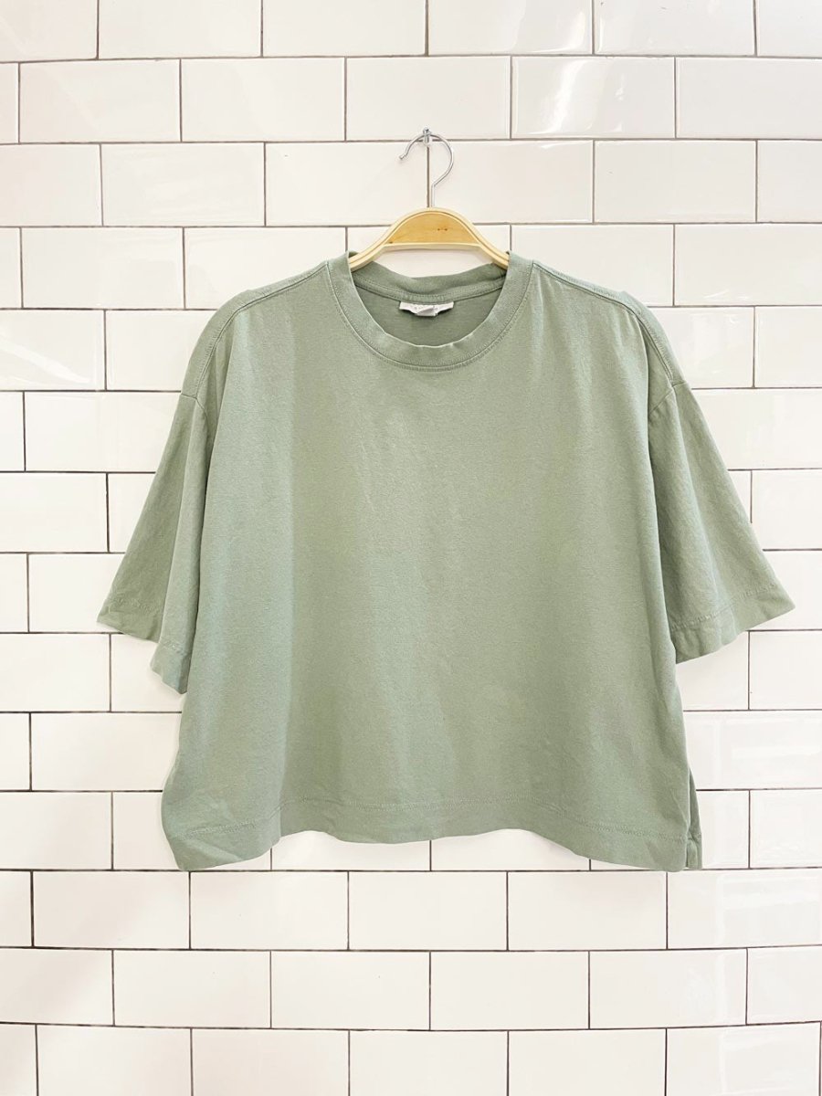 topshop boxy crop tee - good market thrift store