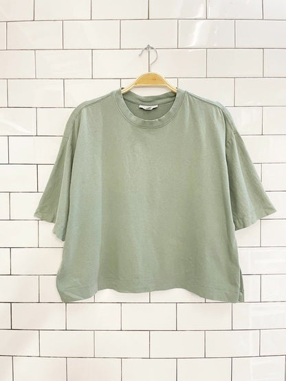 topshop boxy crop tee - good market thrift store