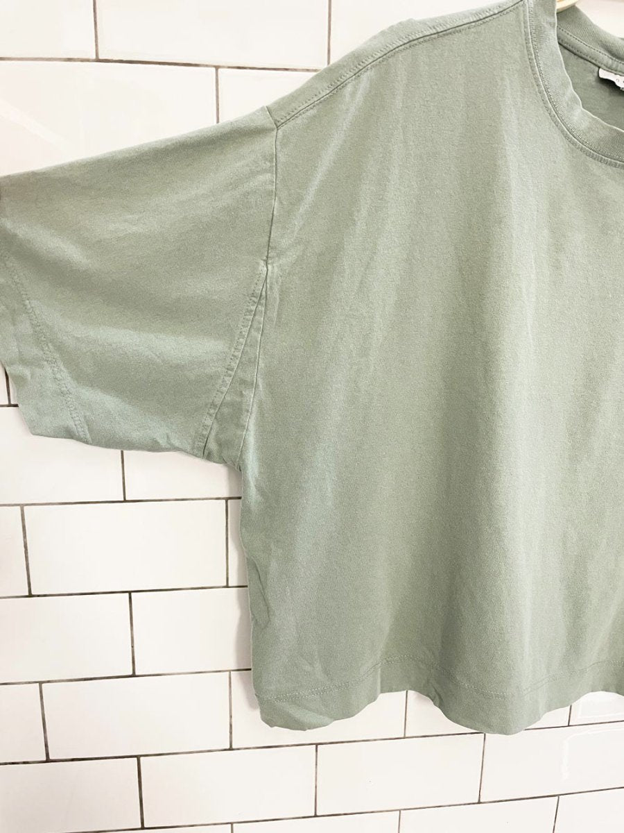 topshop boxy crop tee - good market thrift store