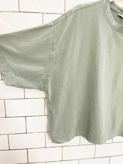 topshop boxy crop tee - good market thrift store