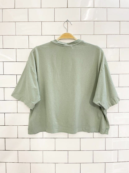 topshop boxy crop tee - good market thrift store