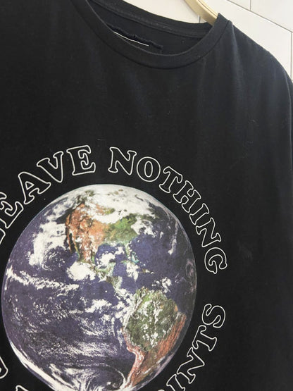 embrace leave nothing but footprints graphic tee - good market thrift store