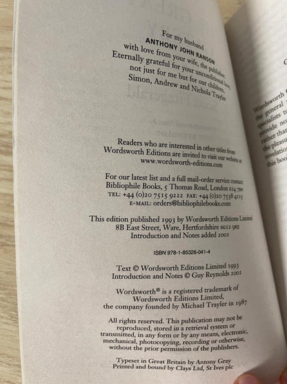 vintage 90s the great gasby soft cover book - good market thrift store