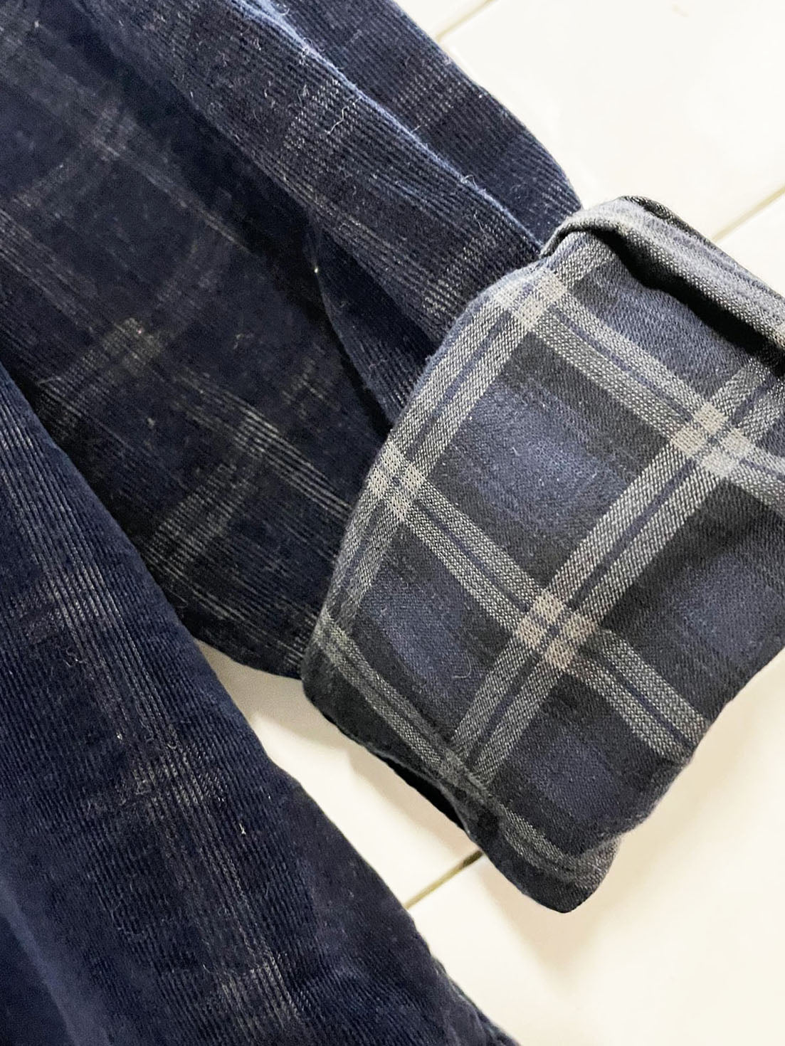 barbour blair corduroy tartan plaid full button shirt | tailored fit