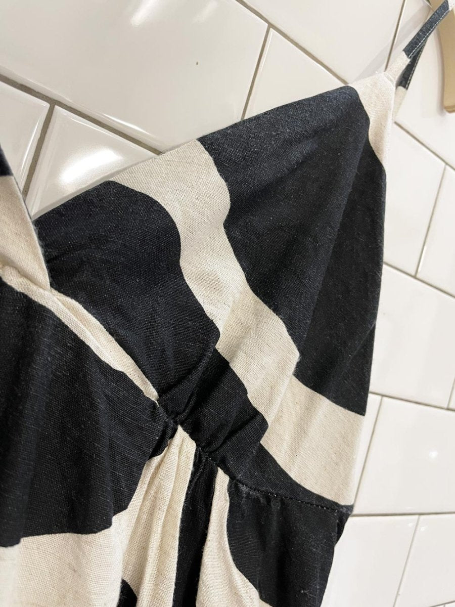 hering cotton waves midi dress - good market thrift store