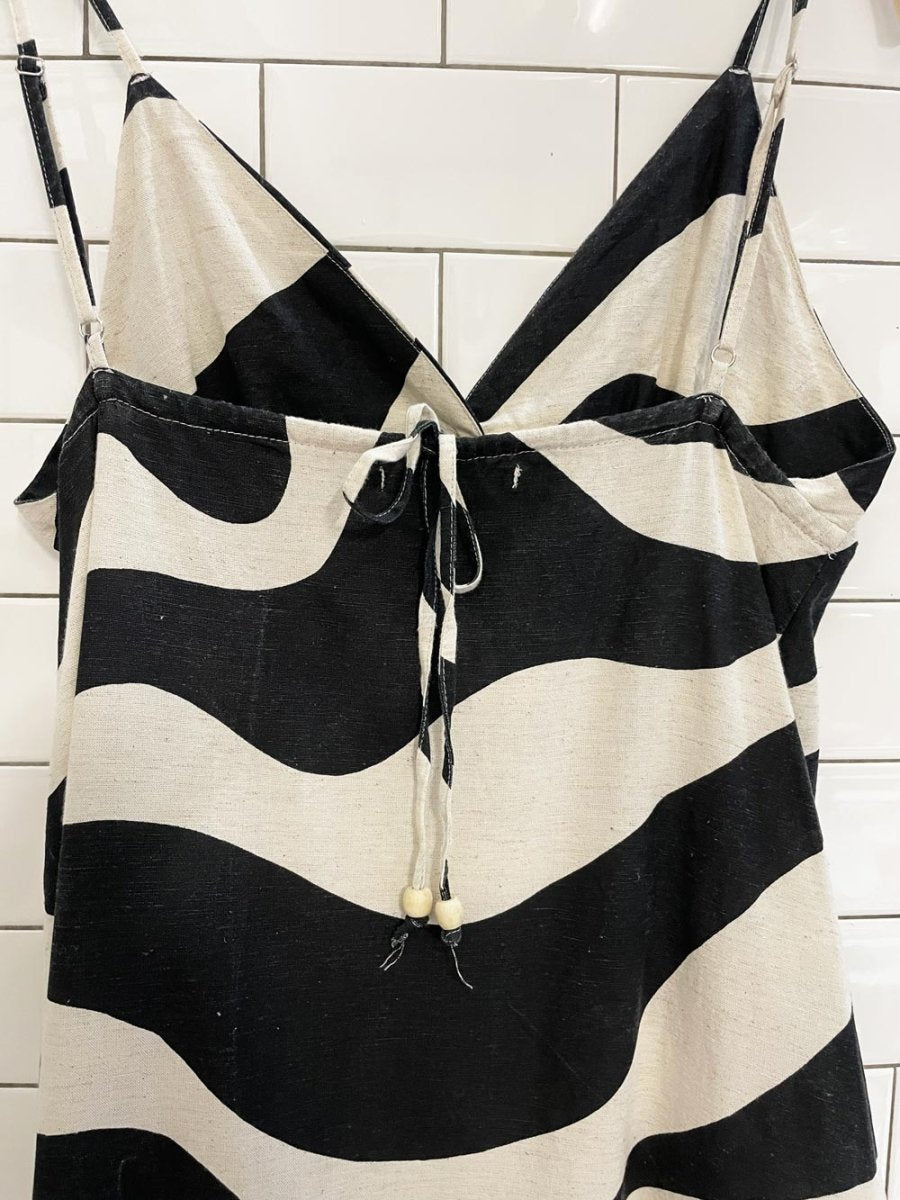 hering cotton waves midi dress - good market thrift store