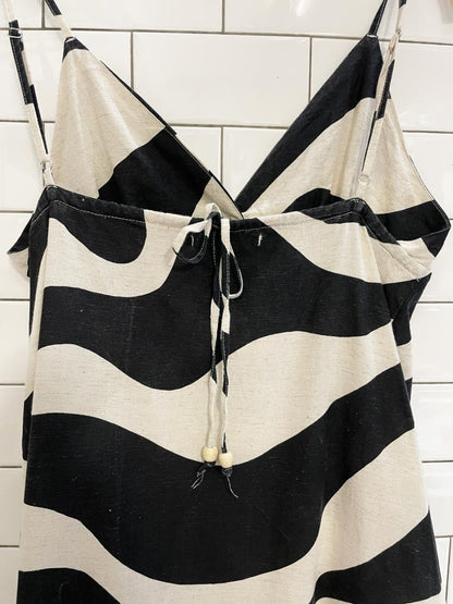 hering cotton waves midi dress - good market thrift store