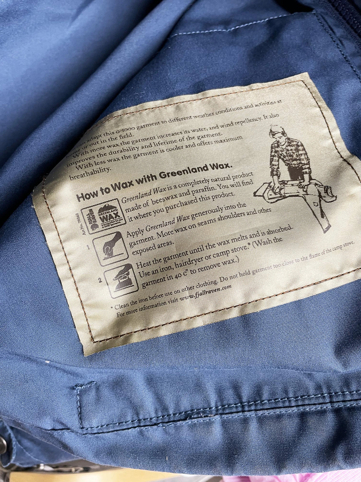 fjällräven greenland G-1000 full zip + snap button jacket