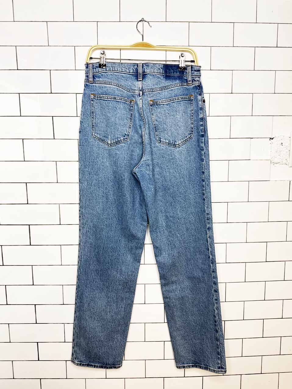 abercrombie the 90s straight ultra high rise jeans