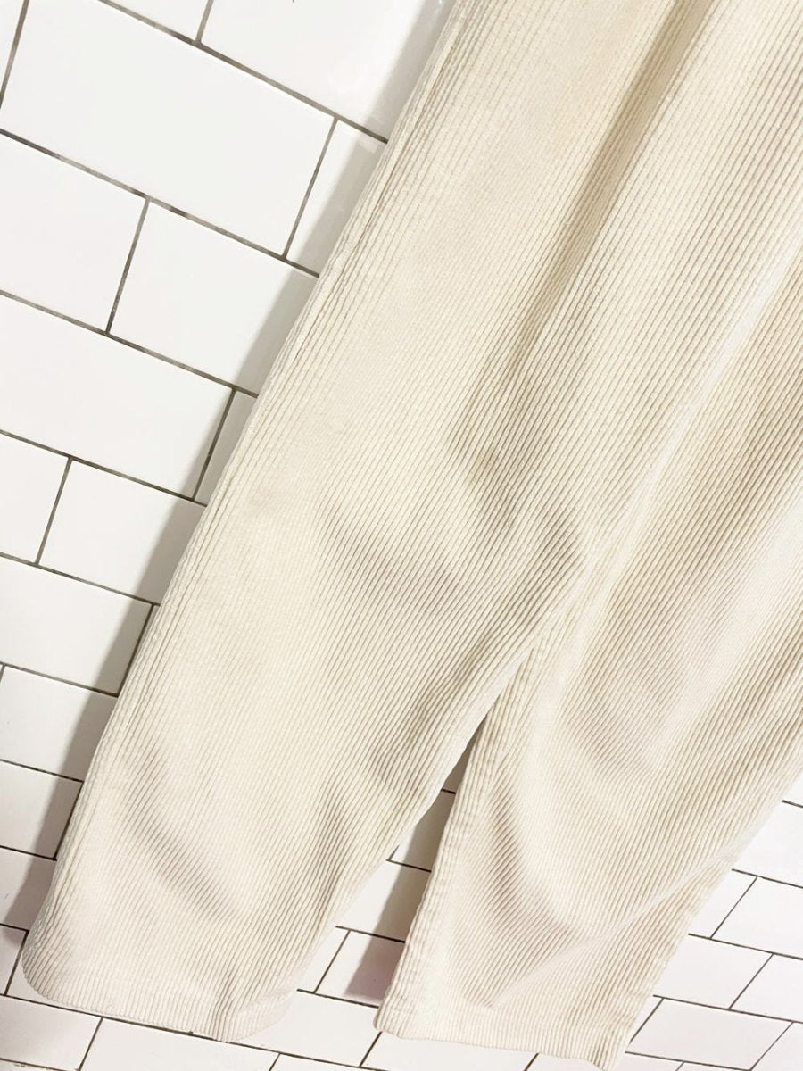 12th tribe bowie chunky cord snap button jumpsuit - good market thrift store