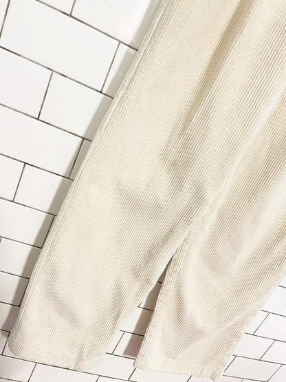 12th tribe bowie chunky cord snap button jumpsuit - good market thrift store