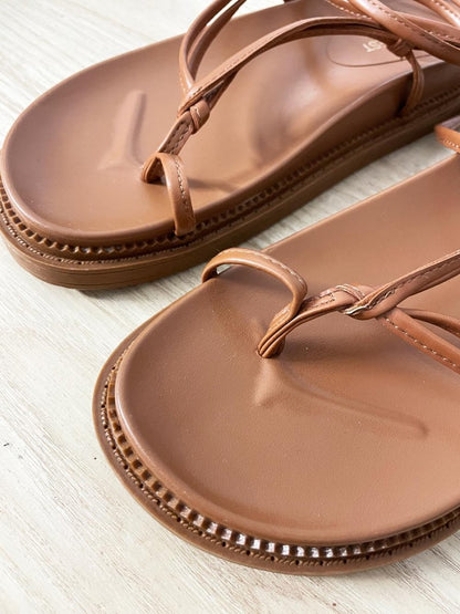 nwot nine west sarest ankle wrap sandal - good market thrift store