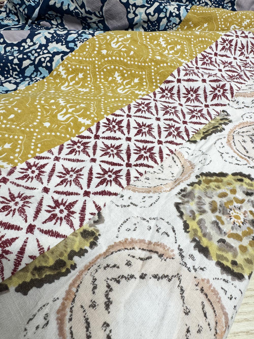 anthropologie meguro cotton slub boho quilted duvet cover | twin