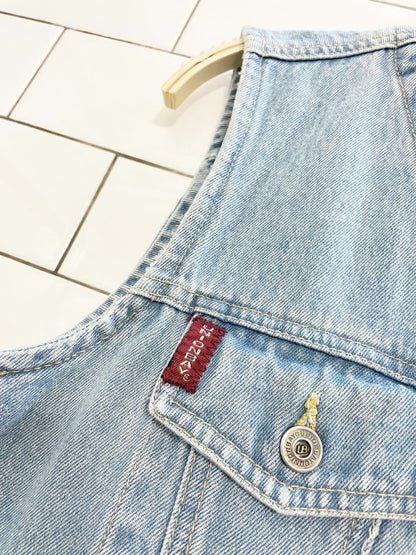 vintage 90s union bay denim vest top - good market thrift store