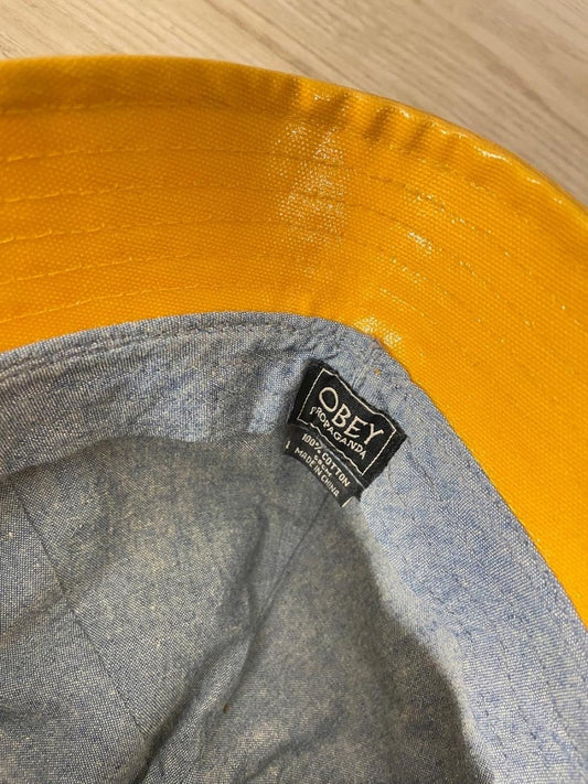 vintage 00s obey rain bucket hat - good market thrift store