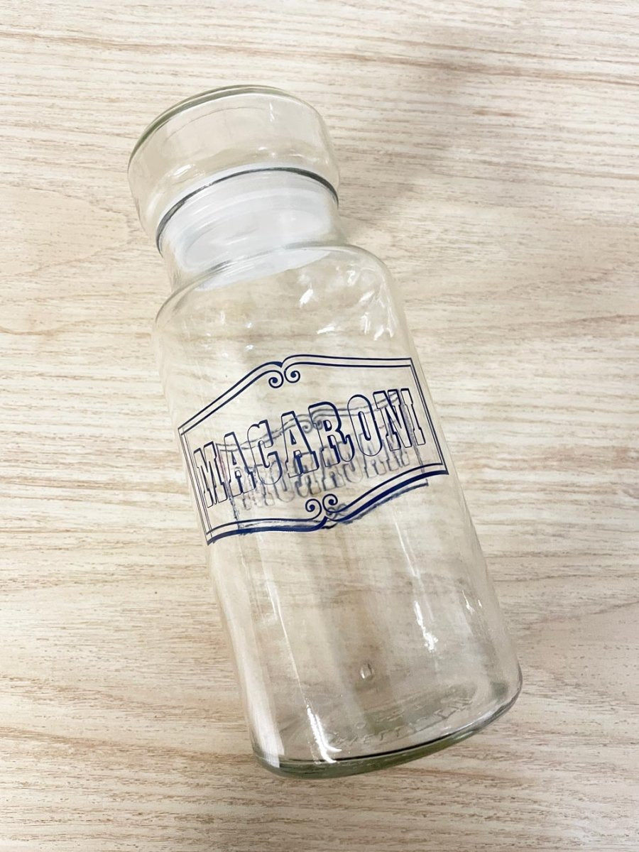 vintage catelli macaroni jar - good market thrift store