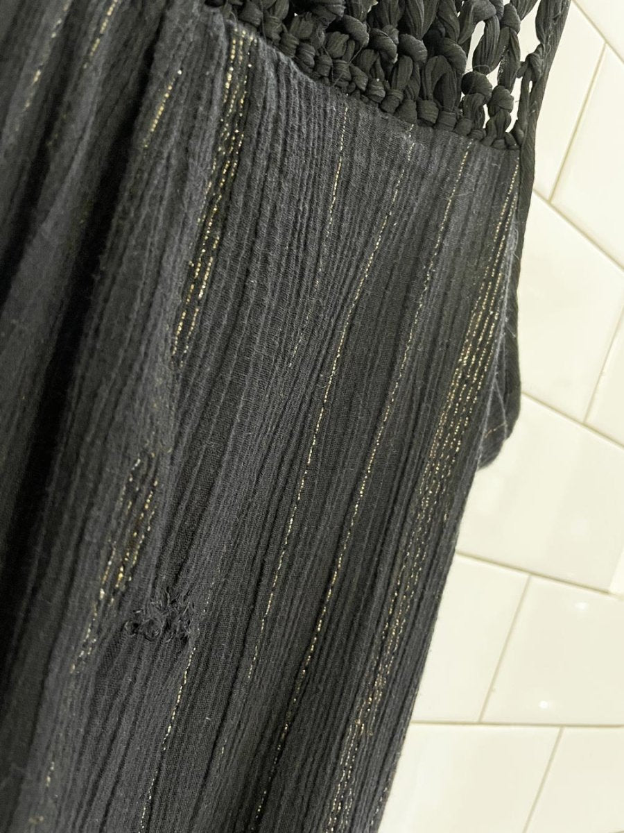 maeve crochet top abilene maxi dress - good market thrift store