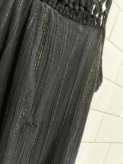 maeve crochet top abilene maxi dress - good market thrift store