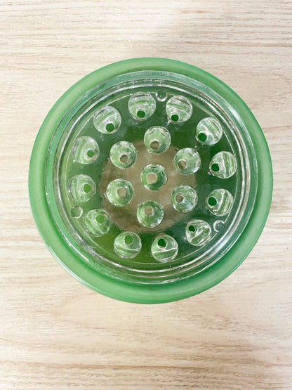 vintage mcm spaceship short vase - good market thrift store