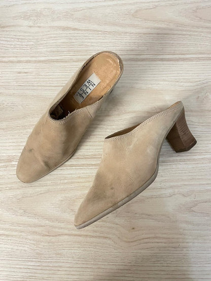 vintage 00s nine west nubuck mules - good market thrift store