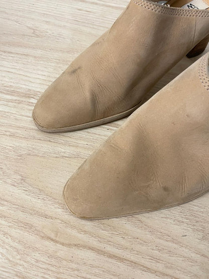 vintage 00s nine west nubuck mules - good market thrift store