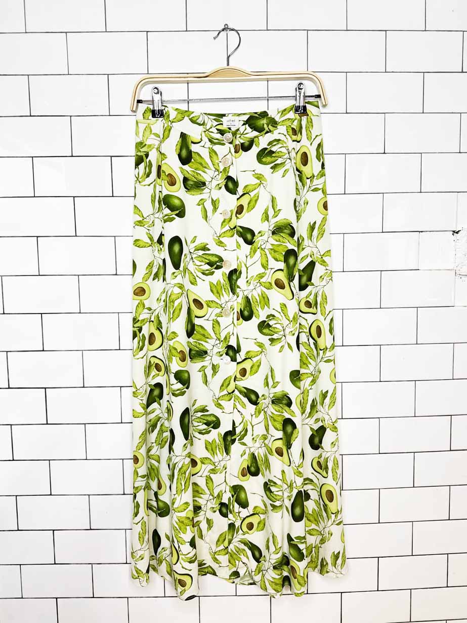 wilfred amelie avacado button midi skirt | aritzia