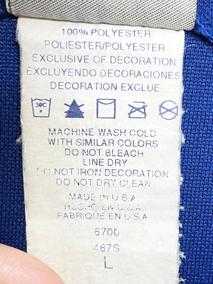 vintage 90s majestic toronto blue jays mlb #5 baseball jersey | made in USA