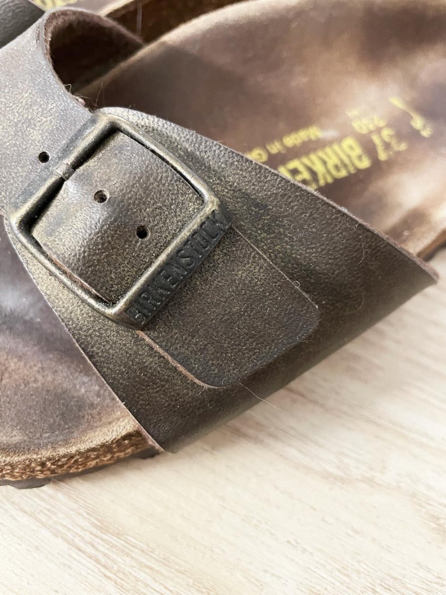 birkenstock madrid leather sandal - good market thrift store