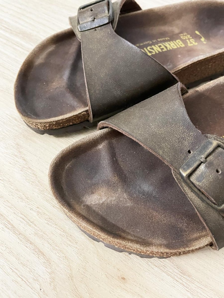 birkenstock madrid leather sandal - good market thrift store