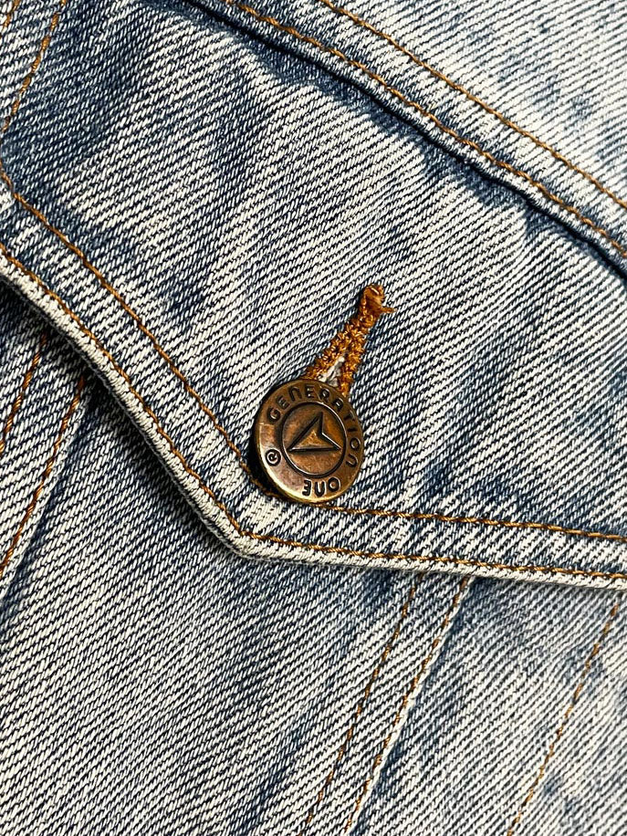 vintage generation one denim jacket  | made in india