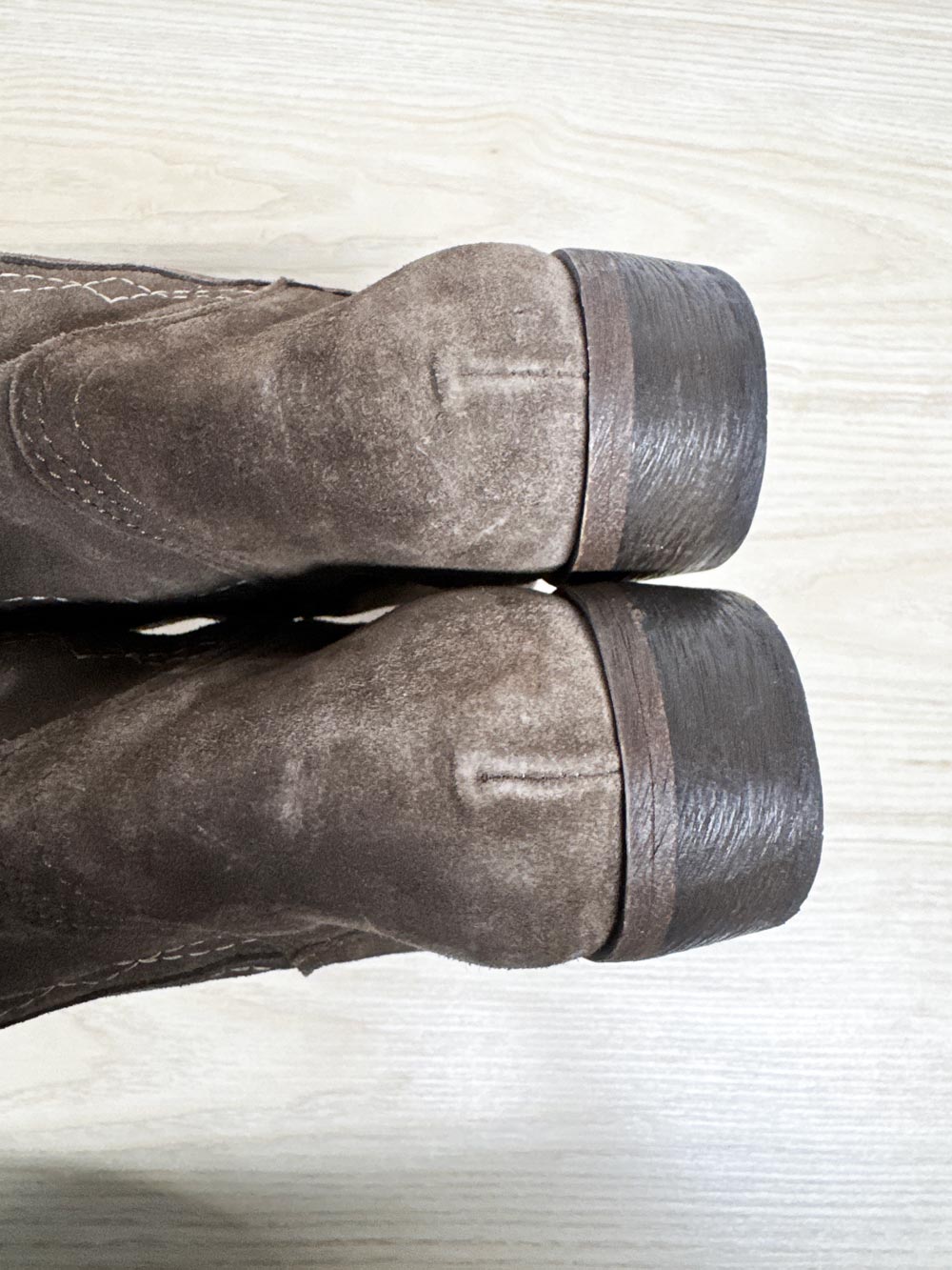 nwot alesya suede western stitch tall boots | cowboy | made in Italy