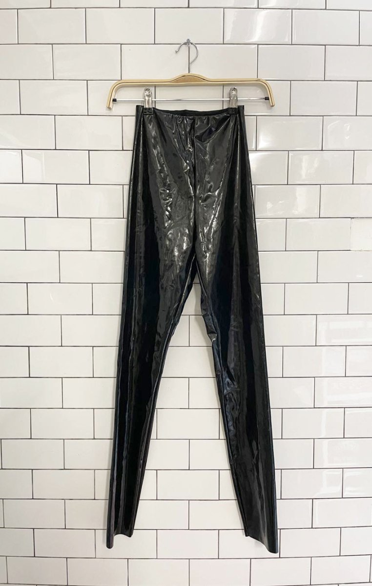 wilfred free liquid patent leggings | lined - good market thrift store