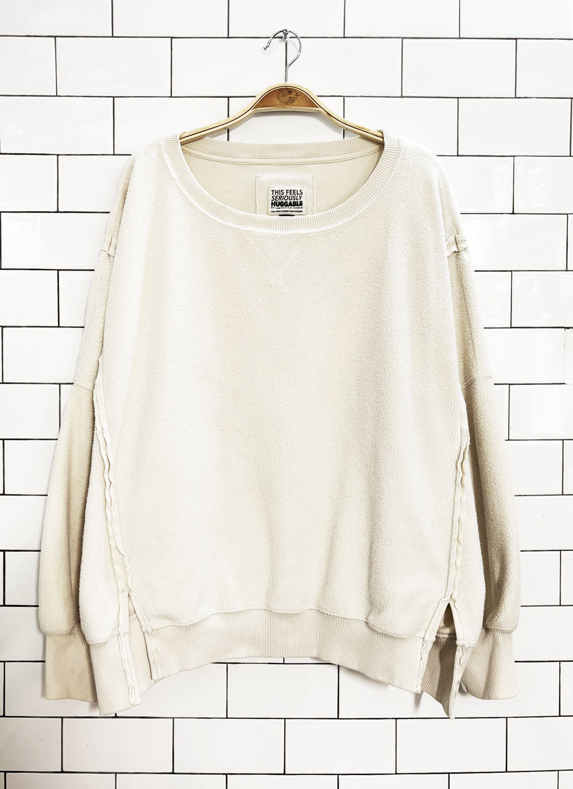 ae seriously huggable oversized sweatshirt | american eagle