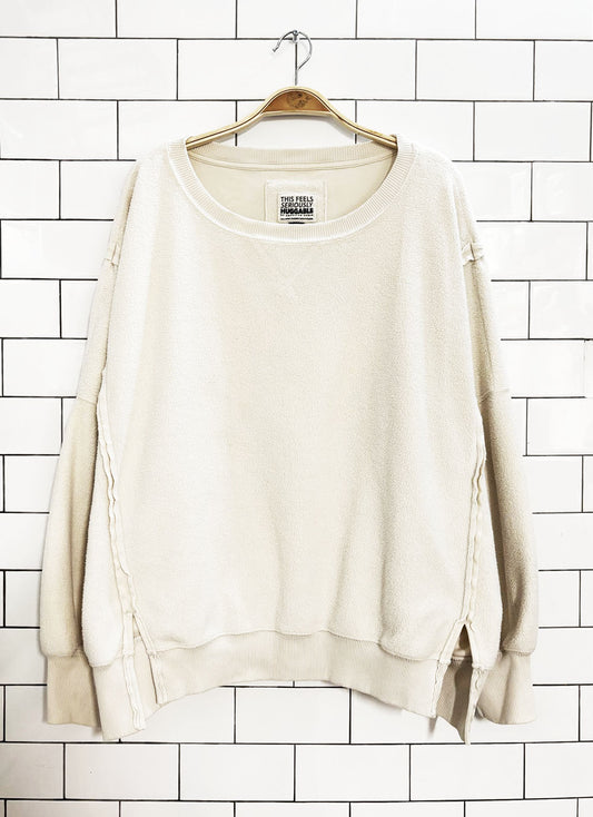 ae seriously huggable oversized sweatshirt | american eagle