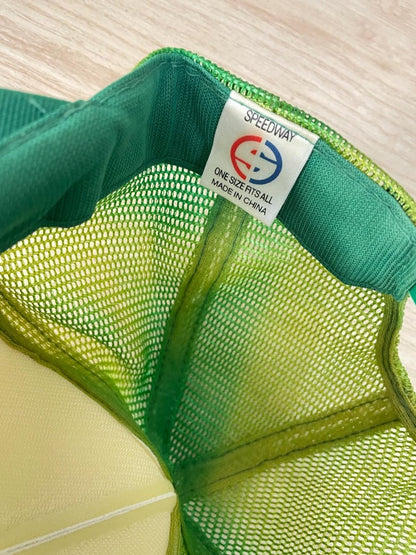 vintage 80s speedway kiss me i'm irish trucker hat - good market thrift store