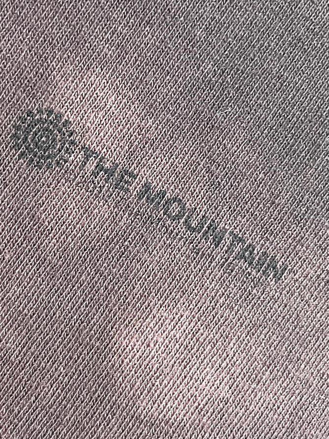 vintage 00s the mountain monkey face tie dye tee