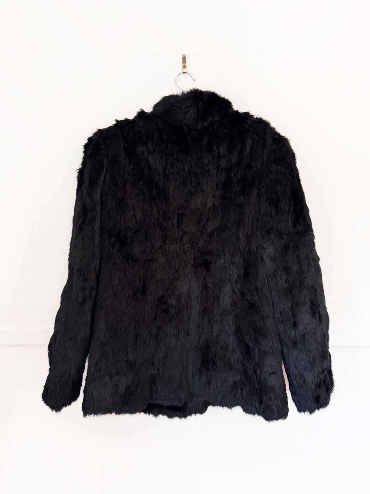 vintage 80s somerset furs los angeles fabbit fur coat
