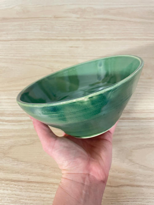 handmade pottery bowl - good market thrift store