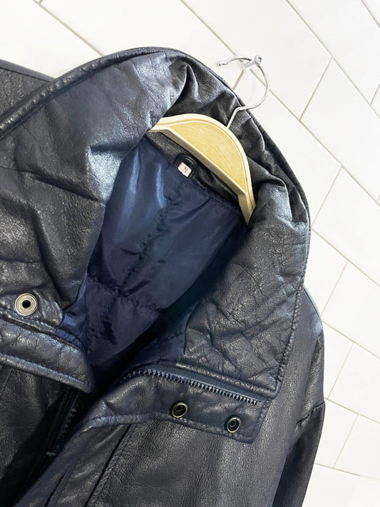 vintage soft leather bomber jacket - good market thrift store
