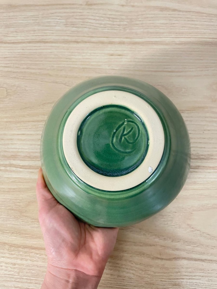 handmade pottery bowl - good market thrift store