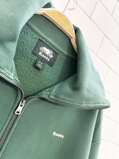 roots 2023 cloud full zip sweatshirt - good market thrift store
