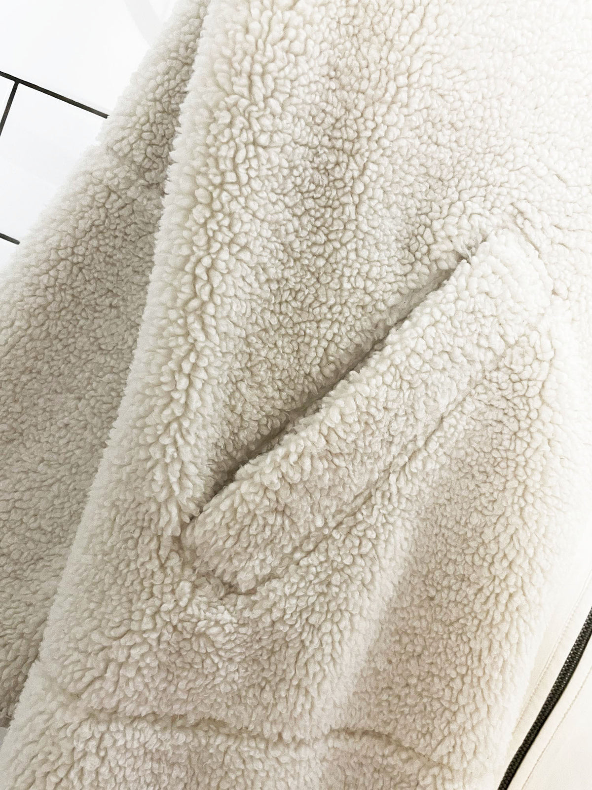 lululemon 2022 collarless textured fleece full zip jacket