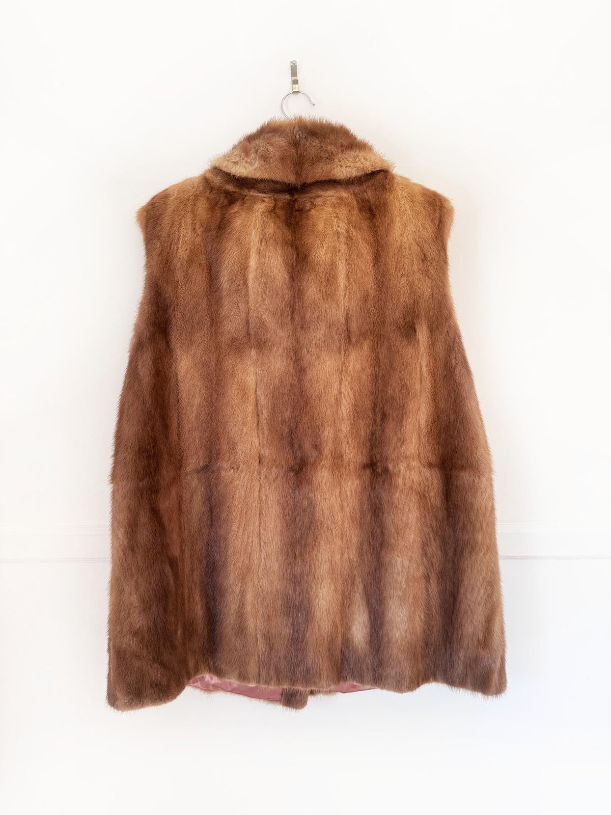 vintage 60s eaton fur salon mink fur vest